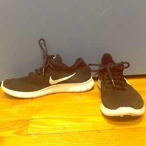 Nike- black run natural, running shoes